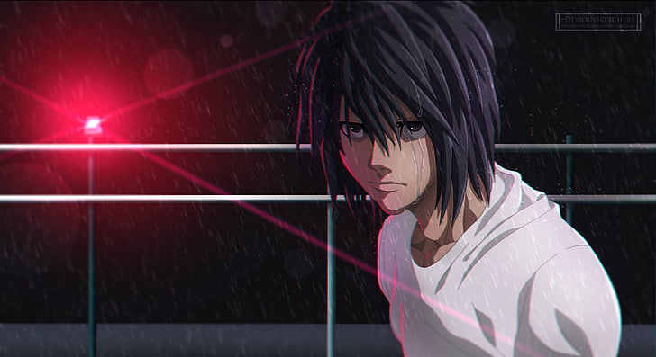 Anime, Death Note, L (Death Note), HD tapet