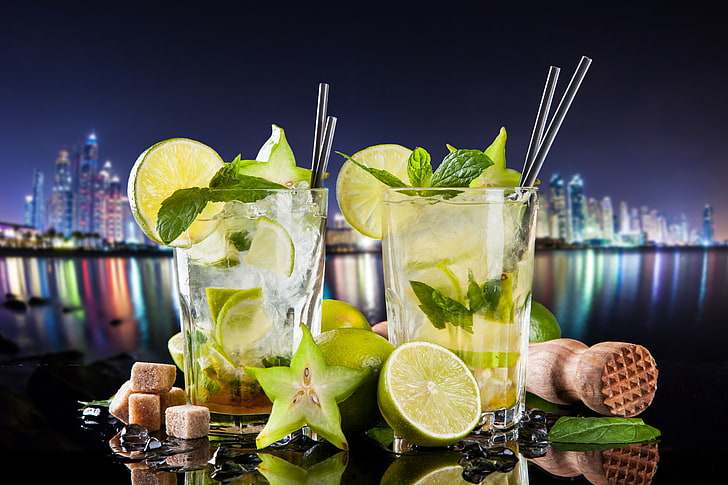 cocktails, HD wallpaper