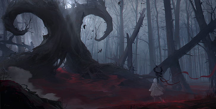 อะนิเมะต้นฉบับมืดป่า, วอลล์เปเปอร์ HD