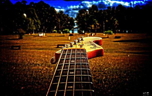 музикален инструмент, Уругвай, фотограф, китара, музика, музикален инструмент, Уругвай, фотограф, китара, HD тапет HD wallpaper
