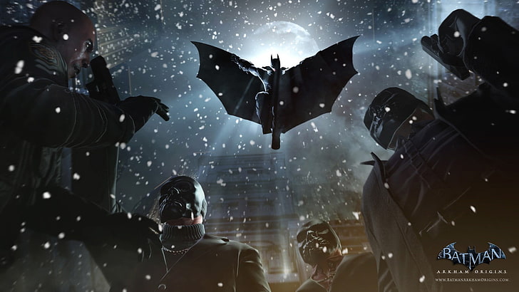 Batman Arkham Origins wallpaper, Batman, Batman: Arkham Origins, video games, HD wallpaper