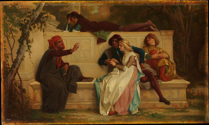 Александър Кабанел, класическо изкуство, маслена живопис, HD тапет
