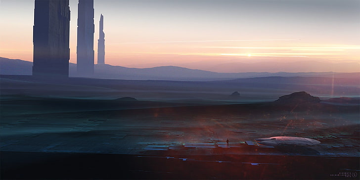 Kuldar Leement, Science-Fiction, HD-Hintergrundbild