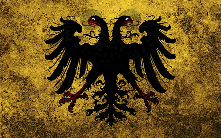 austria, elang, kerajaan, bendera, grunge, menuju, suci, roman, Rusia, Wallpaper HD