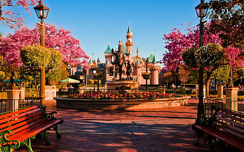 Bem-vindo à Disneyland, Bem-vindo, Disneyland, HD papel de parede HD wallpaper