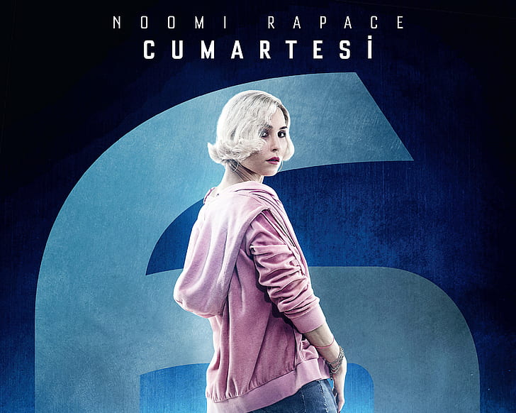 Cumartesi, Noomi Rapace, Seven Sisters, What Happened to Monday?, HD wallpaper