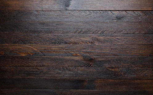коричневый и черный паркет, деревянная поверхность, дерево, HD обои HD wallpaper