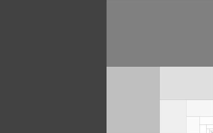 reduction, gray, background, rectangle, HD wallpaper