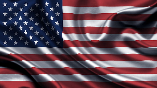 USA-Flagge, Flagge, Vereinigte Staaten, HD-Hintergrundbild HD wallpaper