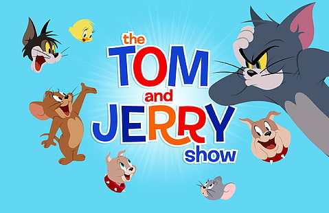 Tom ve Jerry Gösterisi, Tom ve Jerry Gösterisi duvar kağıdı, Çizgi Filmler, çizgi film, HD masaüstü duvar kağıdı HD wallpaper