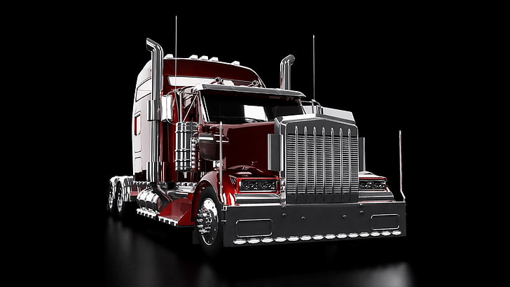 mack truck, transport, vehicle, truck, HD wallpaper