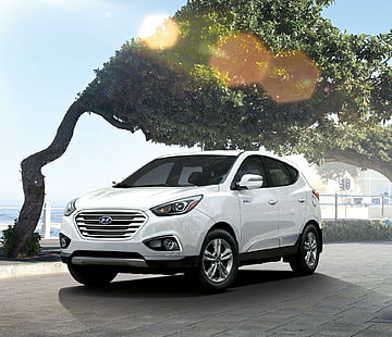 Hyundai Tucson Walking Dead, hyundai tucson fuel cell 2015, coche, Fondo de pantalla HD HD wallpaper