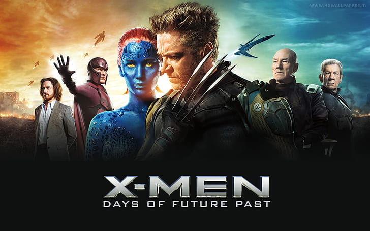 X Men Days of Future Past Banner, przyszłość, dni, baner, przeszłość, Tapety HD