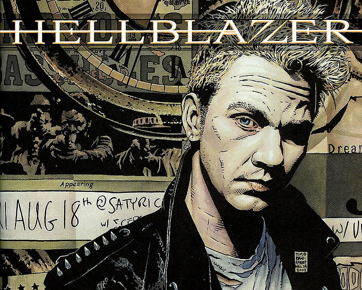 Hellblazer, John Constantine, Sfondo HD