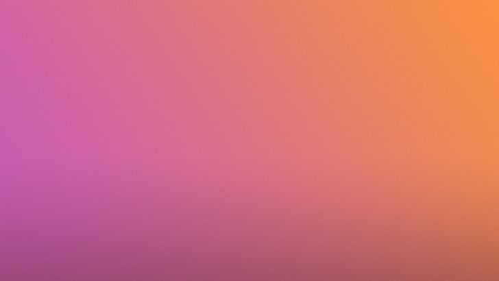 minimalismo, gradiente, rosa, laranja, HD papel de parede