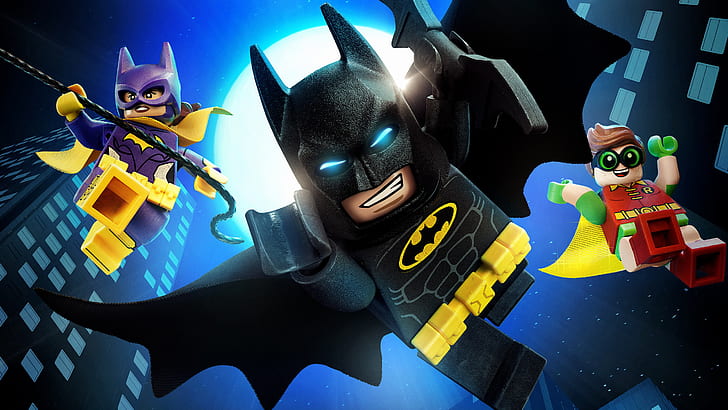 2017, o filme Lego Batman, HD papel de parede