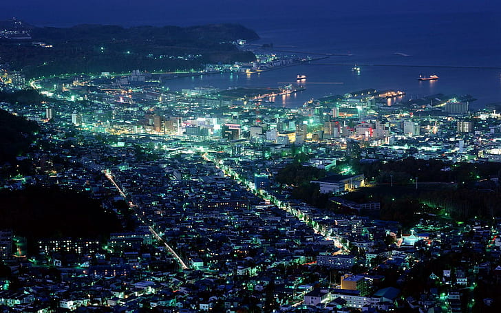 Хоккайдо - Япония, города, Япония, Хоккайдо, Азия, 3d и аннотация, HD обои