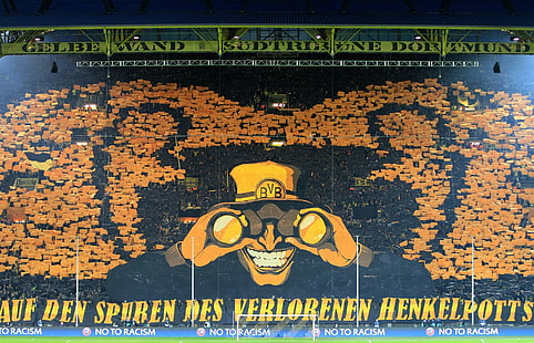Borussia Dortmund, BVB, Parque Signal Iduna, HD papel de parede HD wallpaper