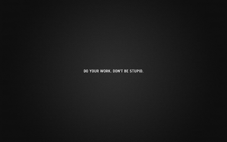 quote, minimalism, typography, motivational, HD wallpaper
