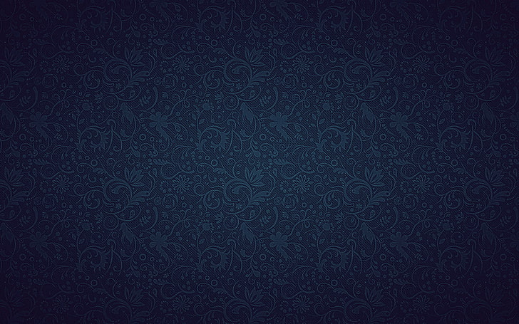 escuro, azul, ornamento, textura, padrão, HD papel de parede