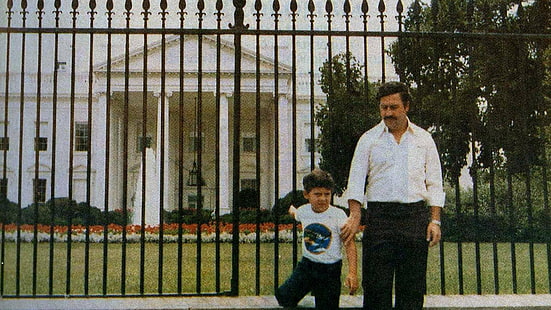 Escobar, Haus, Pablo, Sohn, weiß, HD-Hintergrundbild HD wallpaper
