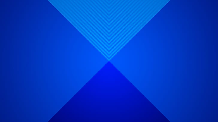 azul, formas, triângulo, cruz, abstrato, HD papel de parede
