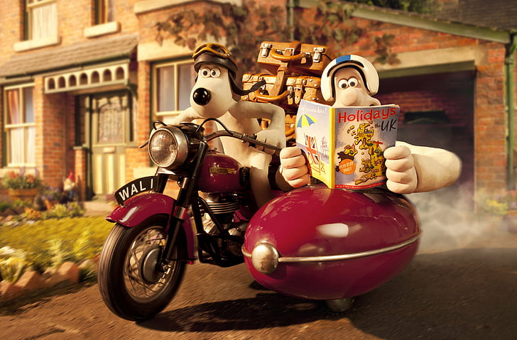 adventure, animation, comedy, family, gromit, wallace, HD wallpaper