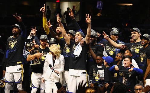 Golden State Warriors 2018 NBA Finale Meister, HD-Hintergrundbild HD wallpaper