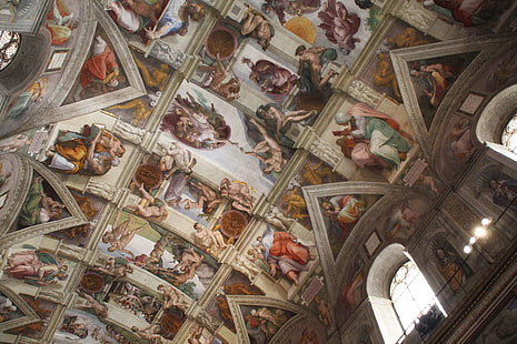 capilla sixtina, vaticano, Fondo de pantalla HD HD wallpaper