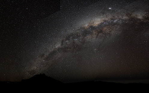 Галактика Андромеды, космос, Млечный Путь, HD обои HD wallpaper