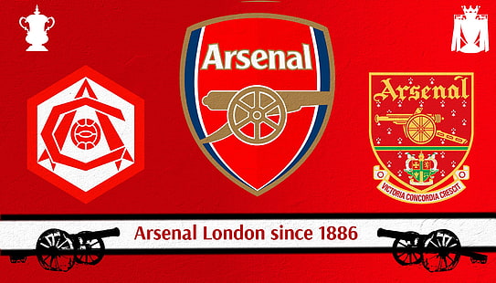 Arsenal FC, Arsenal, Arsenal London, London, Kanoniere, Geschichte, Logo, HD-Hintergrundbild HD wallpaper