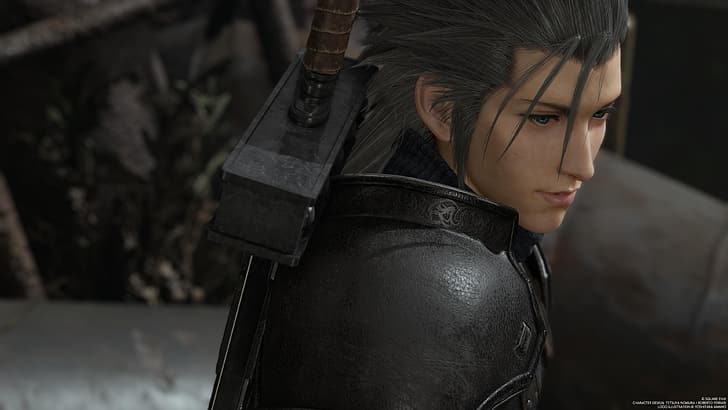 Final Fantasy VII: Yeniden Doğuş, Zack Fuarı, HD masaüstü duvar kağıdı