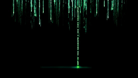 ภาพยนตร์เทคโนโลยี The Matrix อ้าง, วอลล์เปเปอร์ HD HD wallpaper