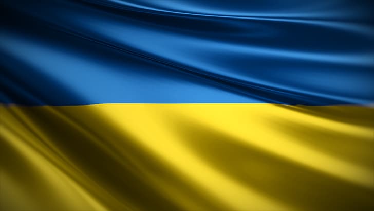 Ukraine, Flagge, HD-Hintergrundbild