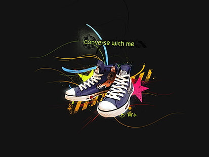 Converse, Schuhe, Turnschuhe, HD-Hintergrundbild HD wallpaper