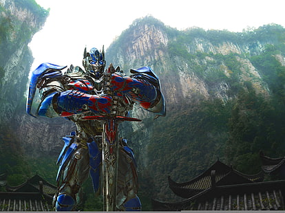 Optimus Prime wallpaper, Grand, Action, Red, Nature, Sky, Rock, Wood, Blue, Robot, the, Color, Warrior, Wallpaper, Optimus Prime, Michael Bay, Transformer, Weapons, Autobots, Cloud, Movie, Sword, Paramount Pictures, Film, 2014, Adventure, Armors, Sci-Fi, Transformers 4, Mount, Convoy, Transformers Age of Extinction, Orion Pax, Galaxy Convoy, HD wallpaper HD wallpaper
