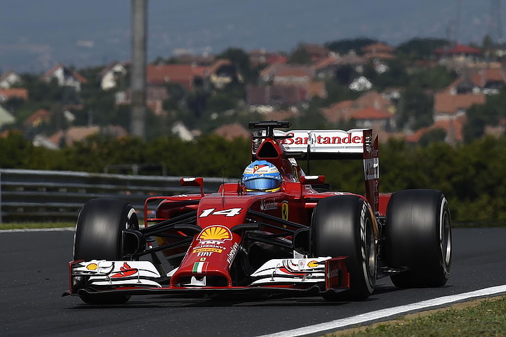 페라리 F14 T, 헝가리 GP_F1 2014 페라리, 자동차, HD 배경 화면