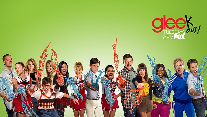 Elenco de TV Glee, Elenco, Glee, HD papel de parede