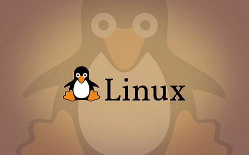 Linux, Tux, penguin, open source, logo, Wallpaper HD HD wallpaper