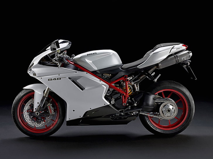 車両、Ducati Superbike 848 Evo、自転車、オートバイ、 HDデスクトップの壁紙
