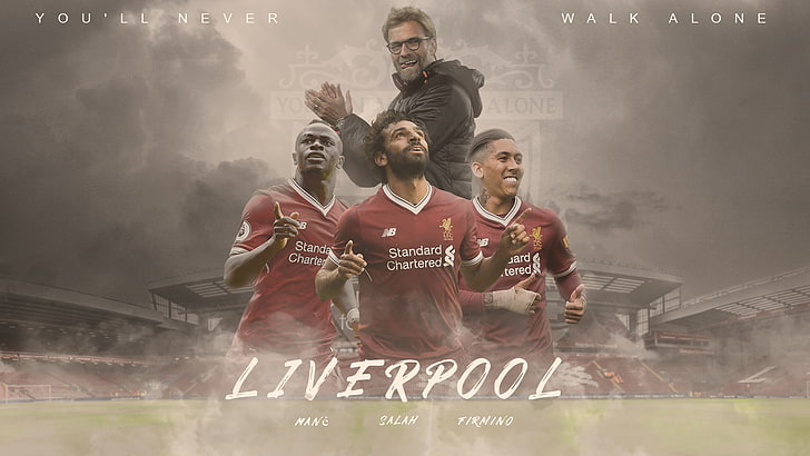Mane Liverpool Fc Firmino Mohamed Salah Premier League Anfield Road Hd Wallpaper Wallpaperbetter