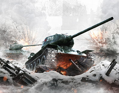 4K, 2018, Action, T-34, film Rusia, Wallpaper HD HD wallpaper