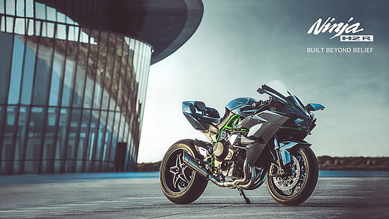 Kawasaki Ninja, Kawasaki Ninja H2R, Motorrad, HD-Hintergrundbild HD wallpaper