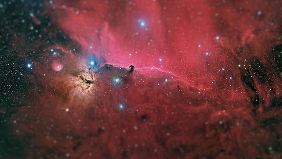 wallpaper, ruang, nebula, bintang Bima Sakti, Wallpaper HD HD wallpaper