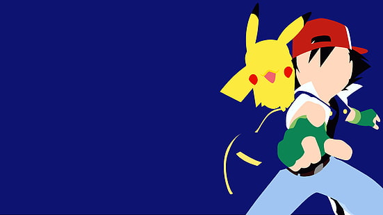 Pokemon, Ash Ketchum, Pikachu, Wallpaper HD HD wallpaper