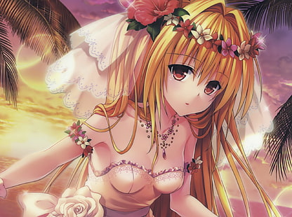 Anime, To Love-Ru, Golden Darkness, Fondo de pantalla HD HD wallpaper