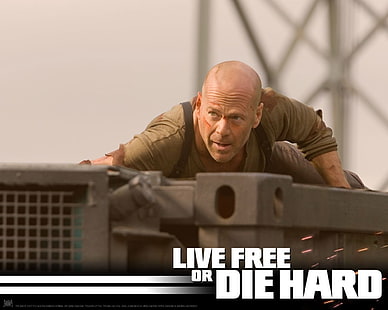 Bruce Willies, die Hard 4, Schauspieler, Bruce Willis, John McClane, Blad, Mann, HD-Hintergrundbild HD wallpaper