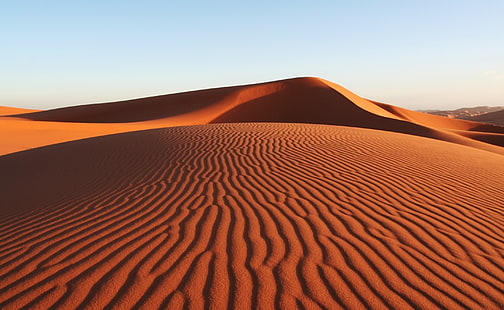 Wüstendünen, Wüstentapete, Natur, Wüste, Dünen, HD-Hintergrundbild HD wallpaper