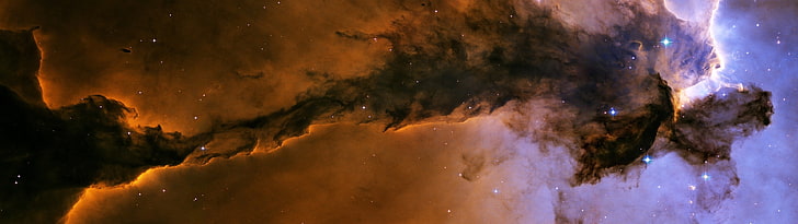ภาพประกอบกาแล็กซี่, อวกาศ, เนบิวลา, ศิลปะอวกาศ, ศิลปะดิจิทัล, วอลล์เปเปอร์ HD