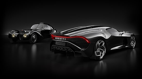 Bugatti, Bugatti La Voiture Noire, HD-Hintergrundbild HD wallpaper
